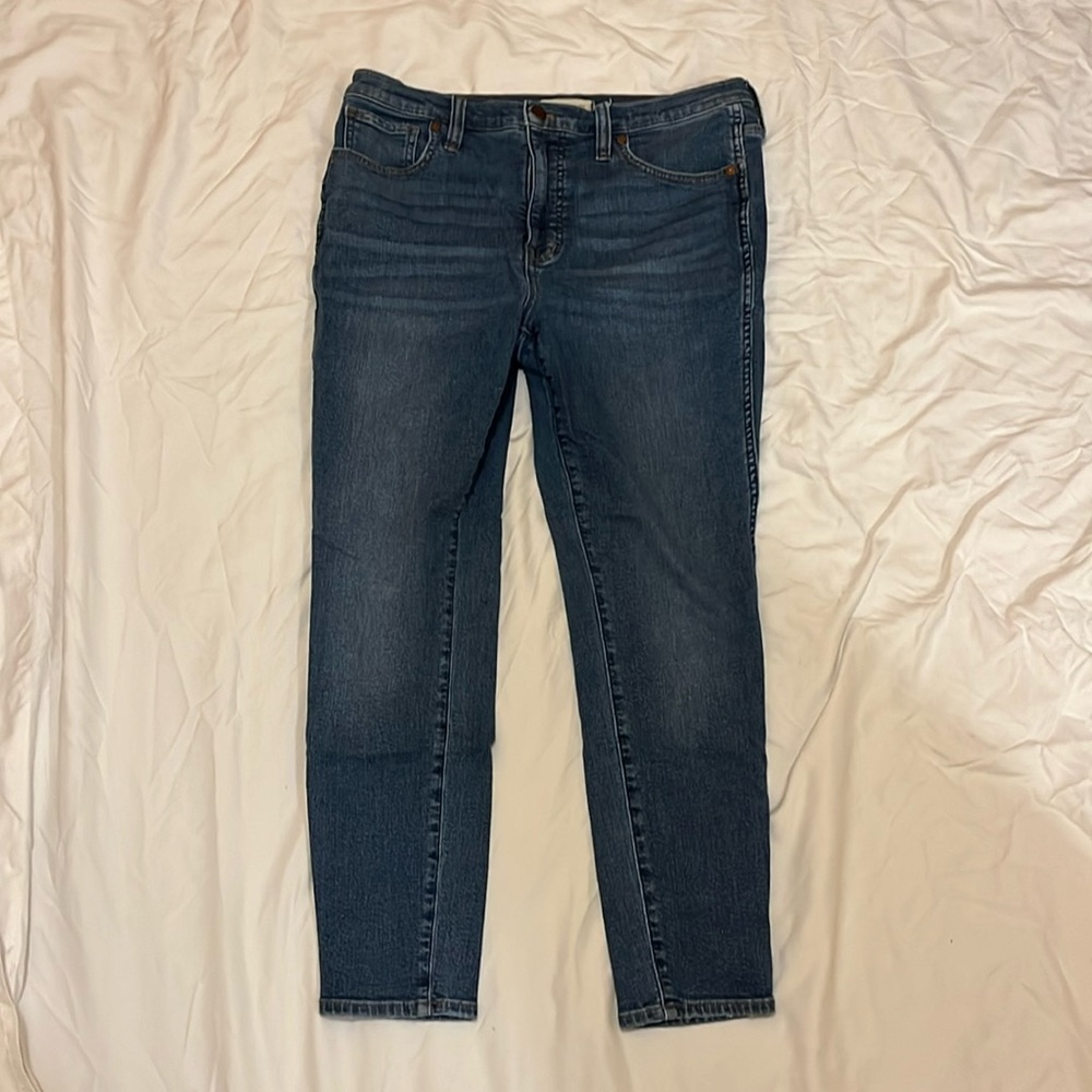 Madewell 10” High Rise Skinny Crop Jeans